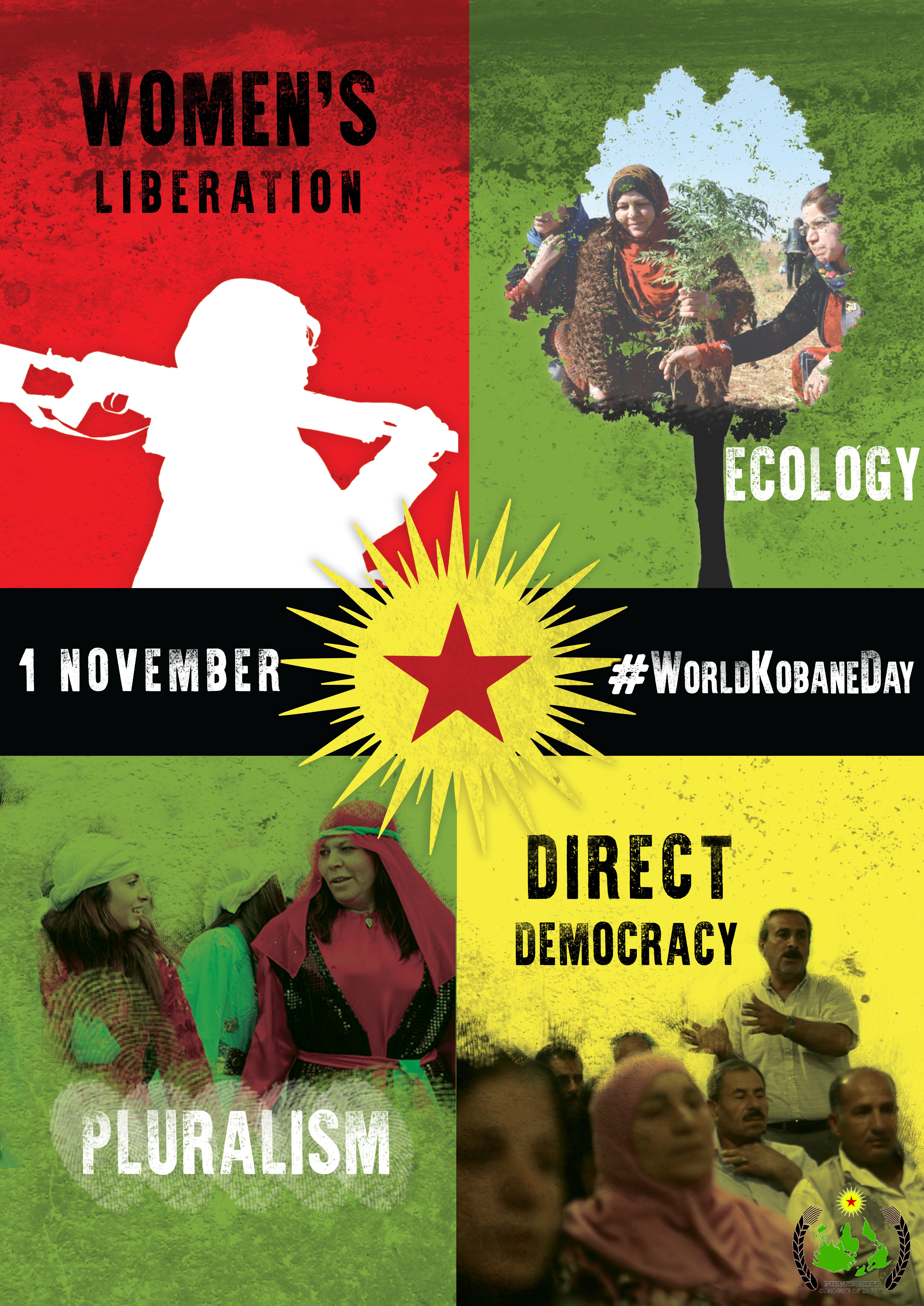November 1st: International call for #WorldKobaneDay