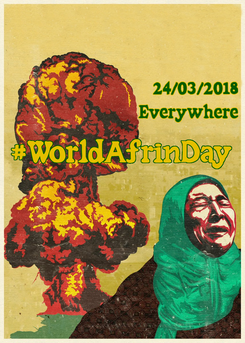 Global call for a #WorldAfrinDay on 24.03.2018 – Let’s Show to the world that Afrin is not alone!