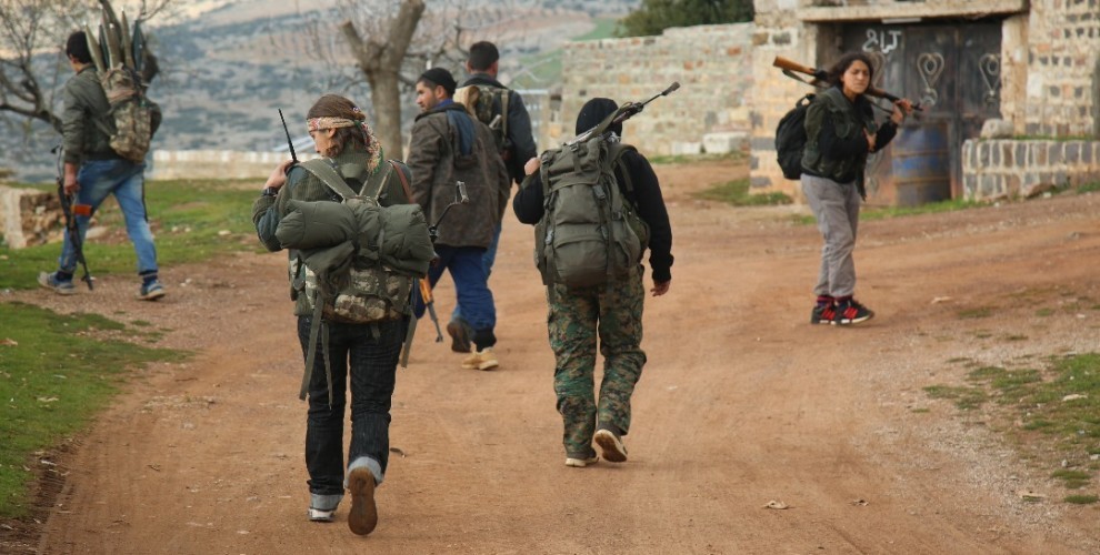 When our homes became front-line. Diaries of an internationalist in the Afrin resistance.