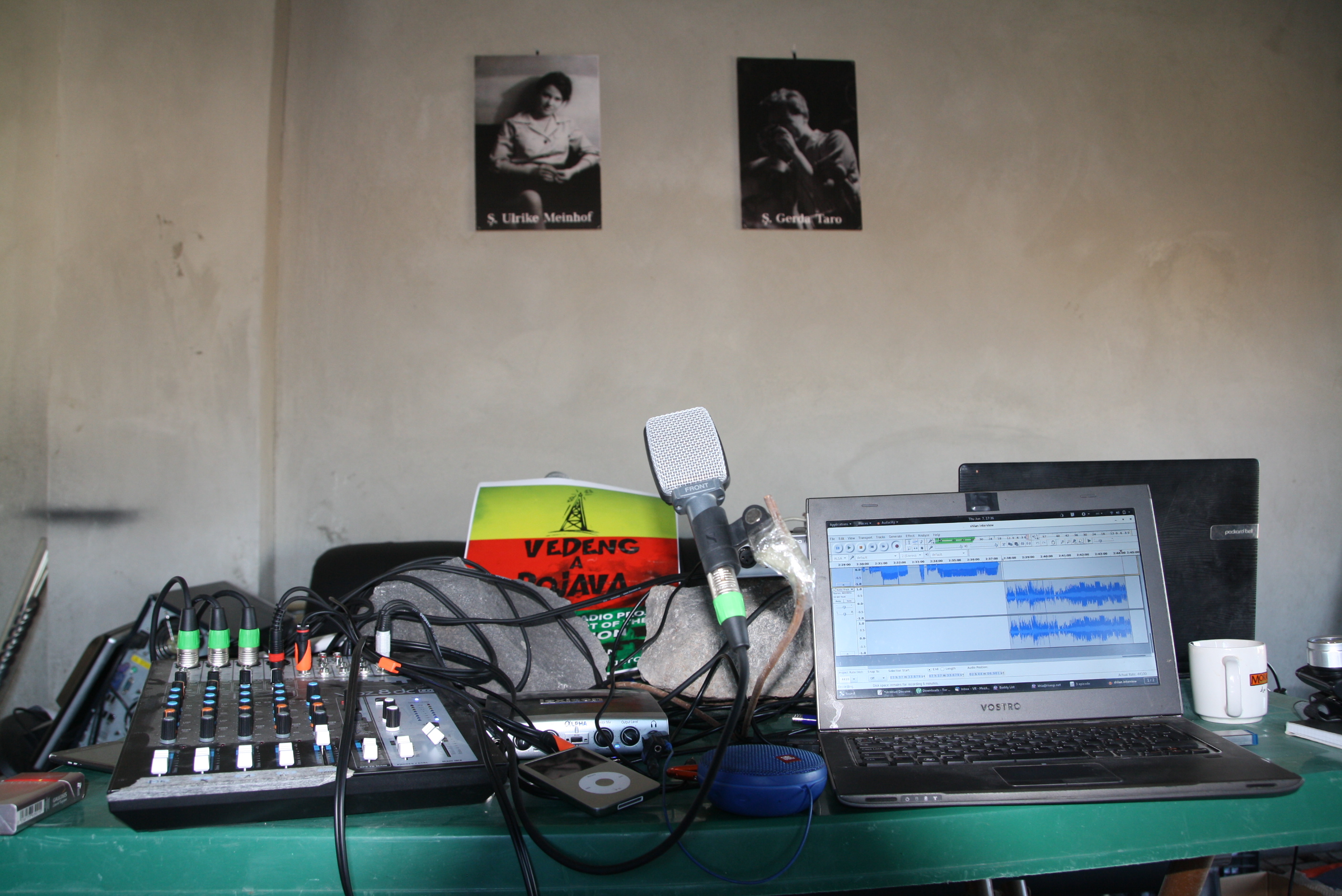 Vedenga Rojava, 4th program of the internationalist radio project