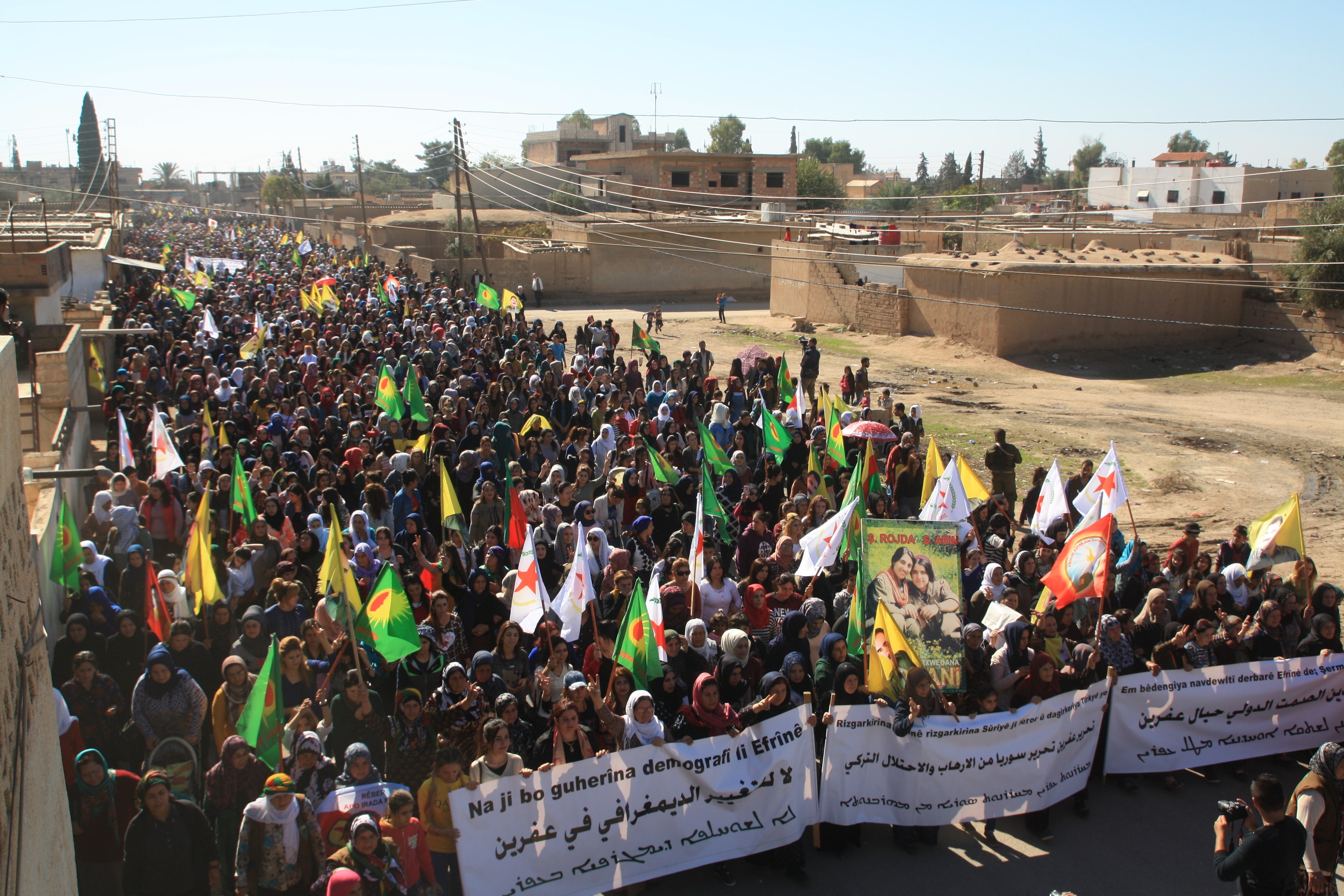 With the spirit of the fight of Kobane we will win the international struggle for liberation