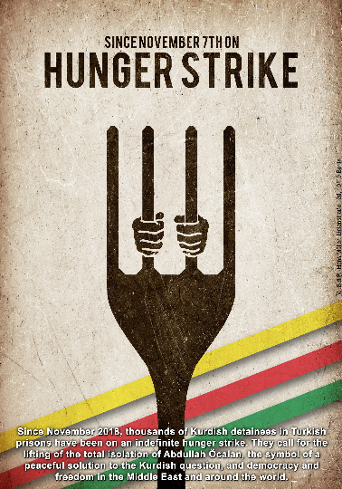 Hunger strike for Abdullah Öcalan