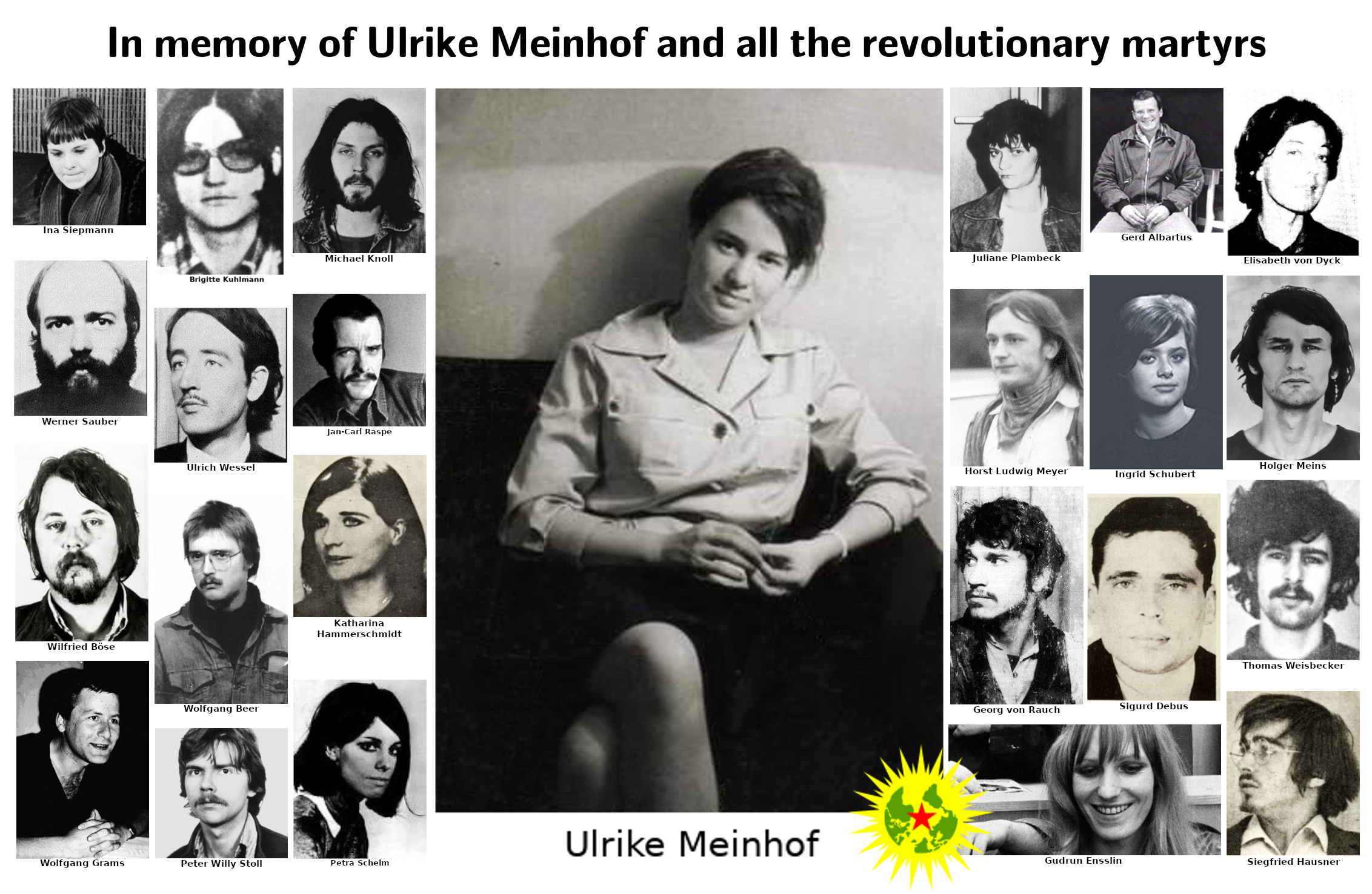 I. “Remembering means fighting” – the day of Ulrike Meinhof’s death