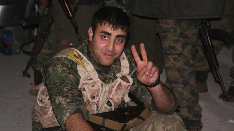 Şehîd Rojvan Kobanê, a Iranian internationalist martyred fighting for peace in the Middle East