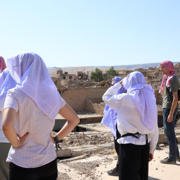 Internationalist youth delegation to Şengal