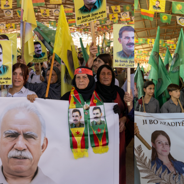 Against the international conspiracy we say unity of peoples in the Middle East!