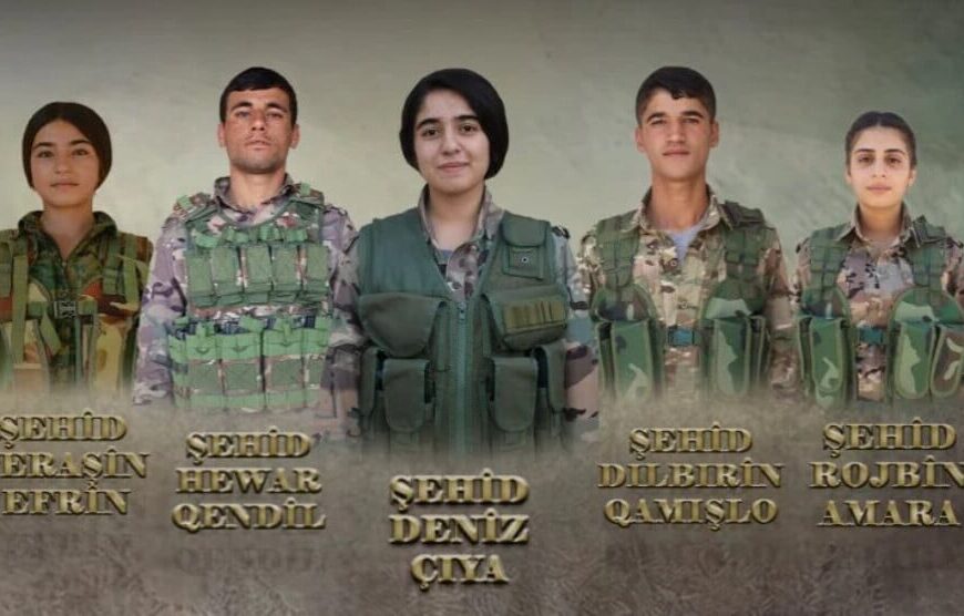 Our brave Şehîds of Skeikh Maqsoud and Ashrafiyah