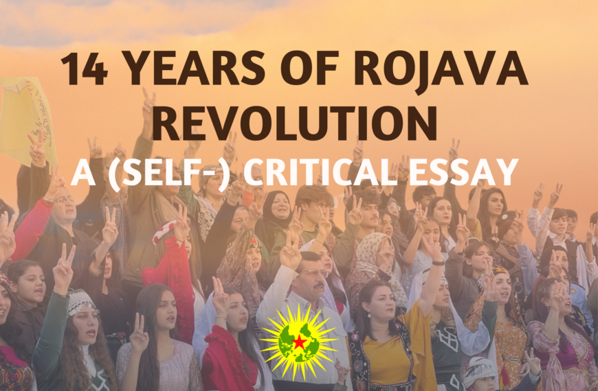 14 years of Rojava Revolution: A (self-)critical essay